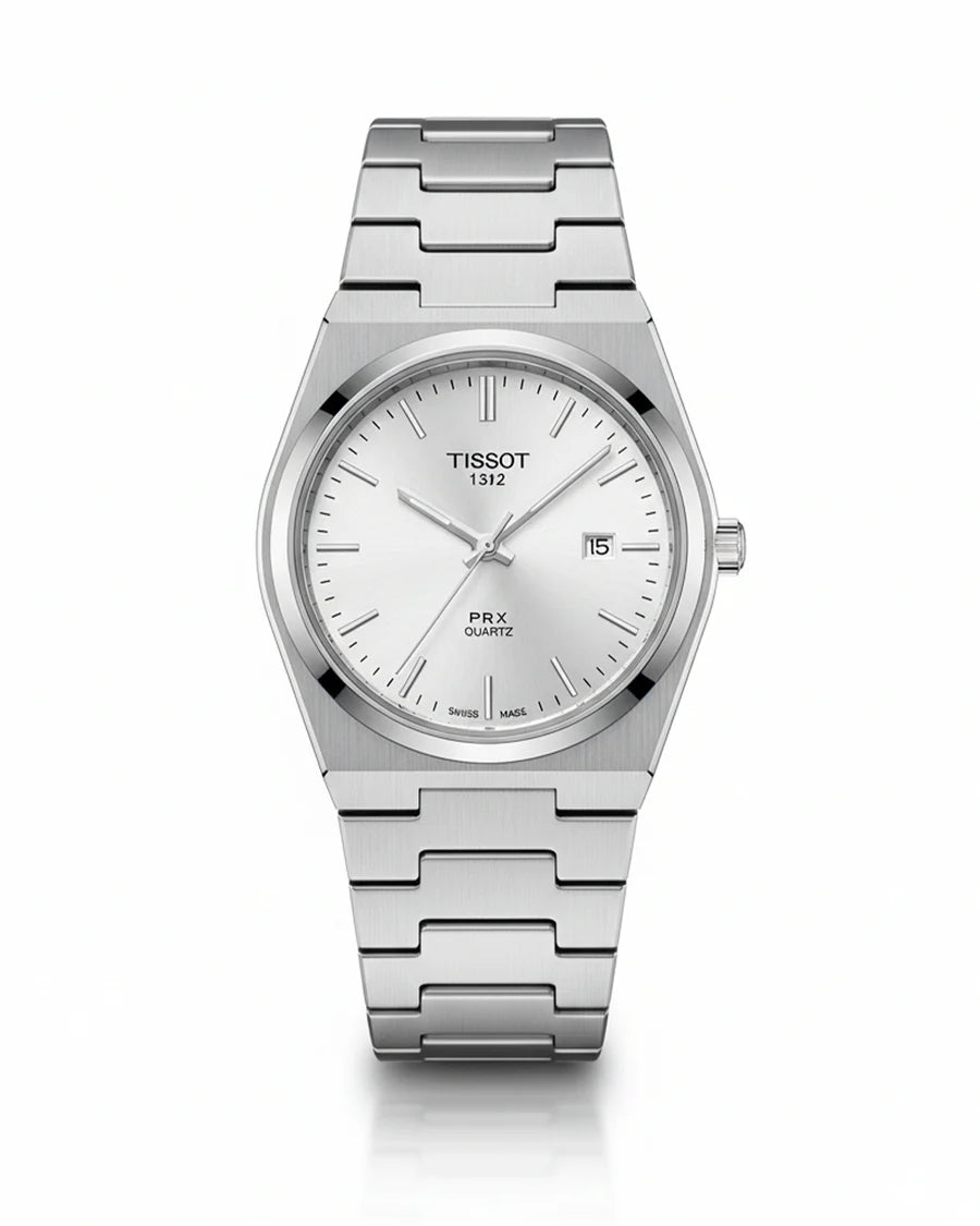 TST PRX 1853 Chain – Silver Dial