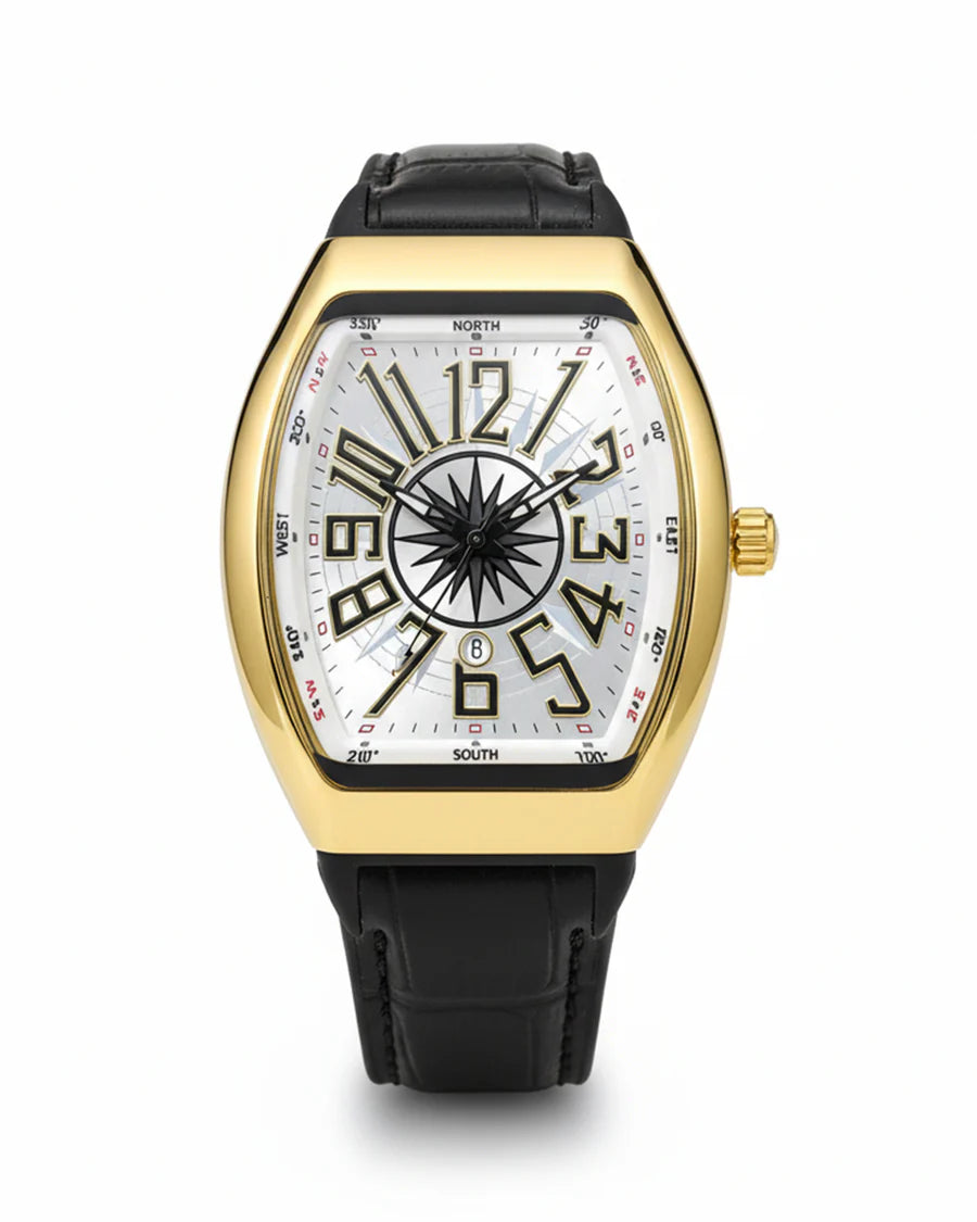FML White Dial + Aura Watch