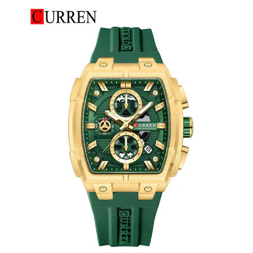 CURREN 8488 Men's Rubber Straps Watch
