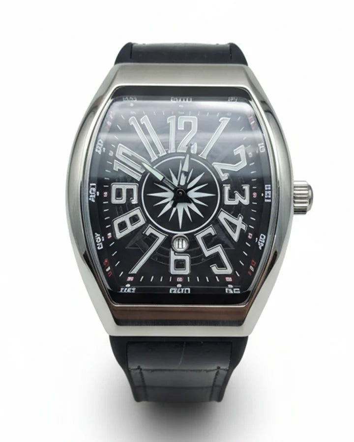 FML White Dial + Aura Watch